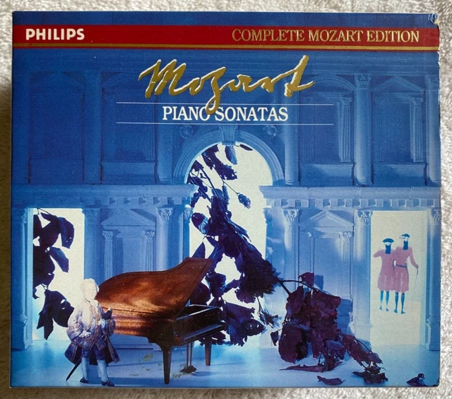 MITSUKO UCHIDA MOZART Piano Sonatas Philips 5CD set 1991 Vol. 17