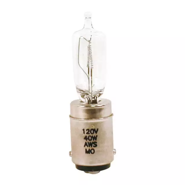 EDWARDS SIGNALING 50LMP-40WH Miniature Halogen Bulb,40W