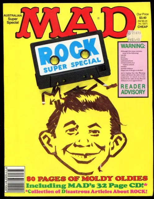 Australian MAD Rock Super Special 1990