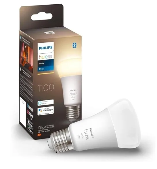 Philips Hue White E27 9,5W 1100 lm LED-Lampe,  Glühbirne, Smart Home, B- Ware