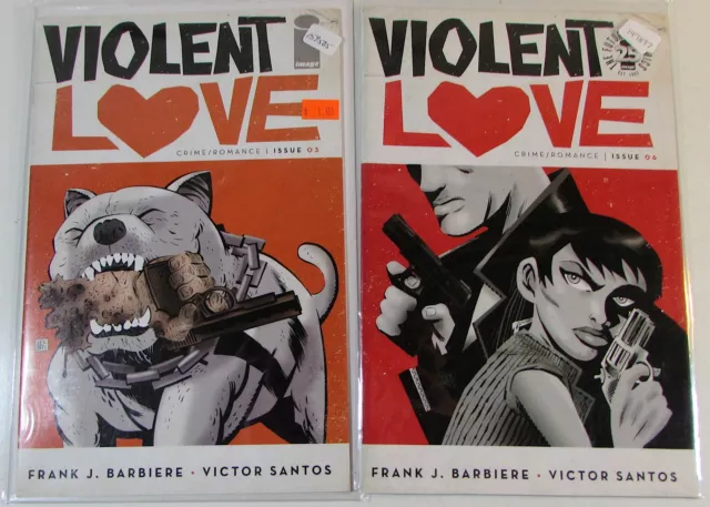 Violent Love Lot of 2 #3,6 Image Comics (2017) NM 1st Print Comic Books