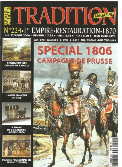 Tradition N°224    Special 1806 - Campagne De Prusse