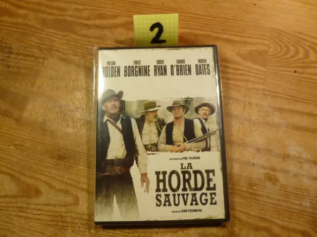 DVD : La Horde Sauvage - WILLIAM HOLDEN / Ernest BORGNINE / Comme Neuf