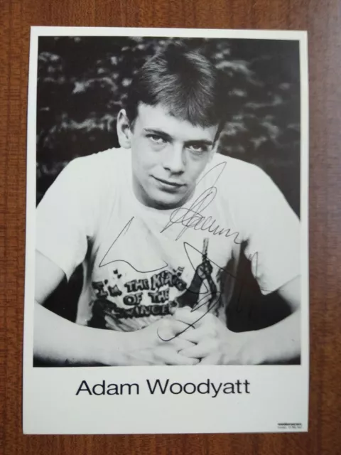 ADAM WOODYATT *Ian Beale* EASTENDERS HAND SIGNED AUTOGRAPH FAN CAST PHOTO CARD