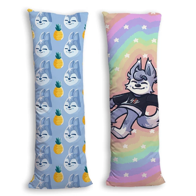 Stray Kids SKZOO anime Pillowslip (Only Cover) Life-size Pillowcase bed sleep