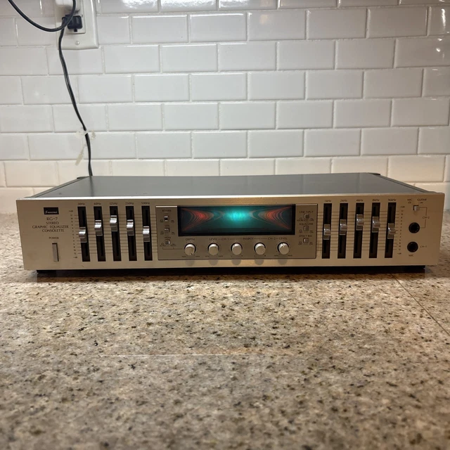 Égaliseur Graphique Sansui G-700VI (100V) – Testé Et Fonctionnel – Import Japon