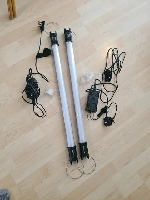 Nanlite PavoTube 15C 2KIT RGBWW LED Pixel Tubo Luz - Kit de 2 Luces
