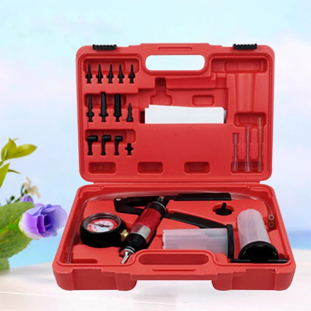 Kit pompa per vuoto manuale freno bleeder pompa per vuoto corpo pompa per vuoto manuale per D