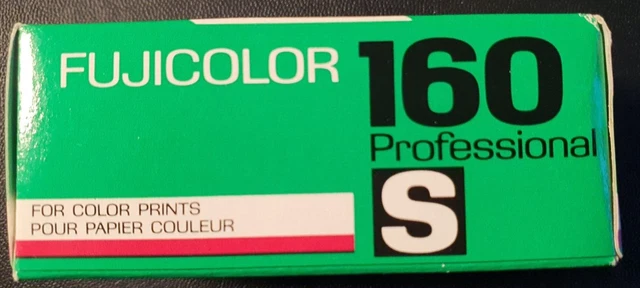 Fujicolor 160 Professional S NSP120 para impresiones en color - CADUCADO