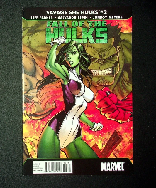 SAVAGE SHE HULKS #2, J Scott Campbell cover, Marvel Comics 6/2010
