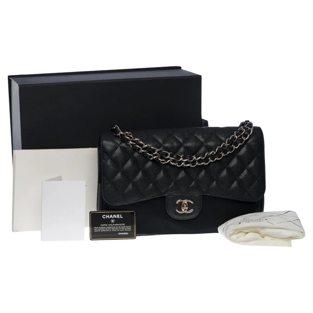 Chanel outlet jumbo nera