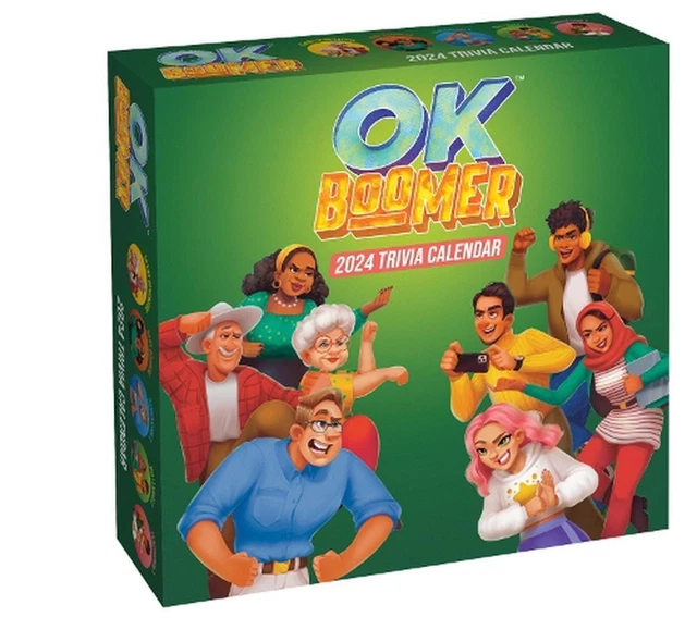 OK, BOOMER 2024 DaytoDay Calendar 2024 Trivia Calendar by OK, Boomer