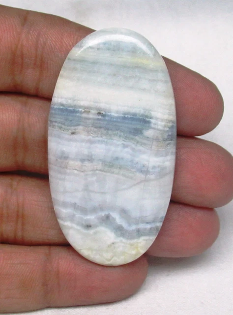 Naturel Bleu Rhodochrosite Cabochon Desseré Gemme pour Bijoux Fabrication J 7837