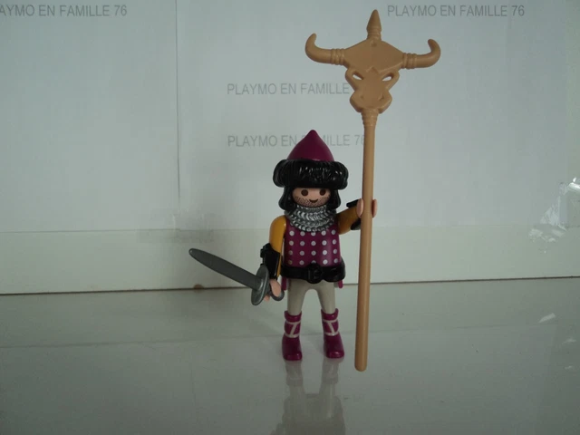 Lot Playmobil Vintage Médiéval - Catapulte, Barbares, Épées - Série 4438 (2005) - Occasion
