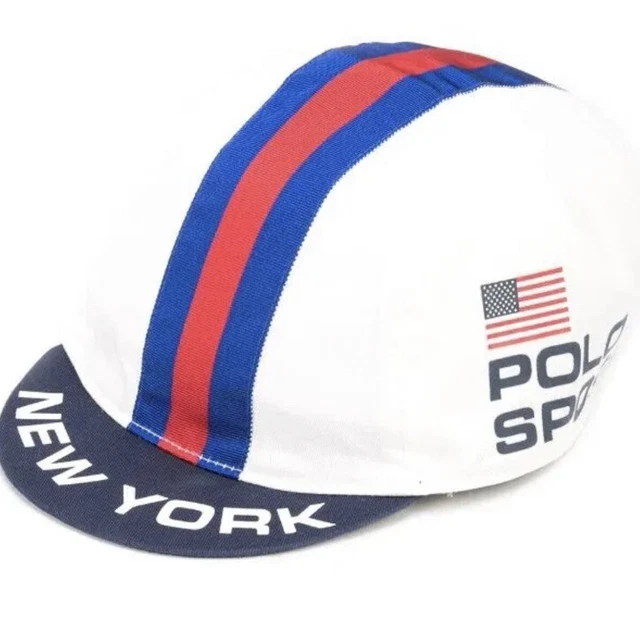Polo Sport Ralph Lauren Brooklyn New York Nylon Cycling Cap Size S/M