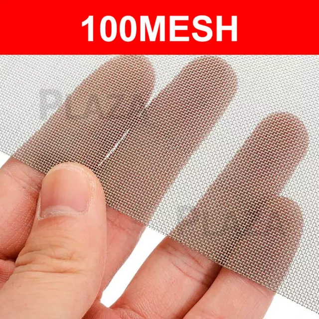 upto 100Mesh Stainless Steel Woven Wire Filtration Filter Screen Sheet 20x30cm