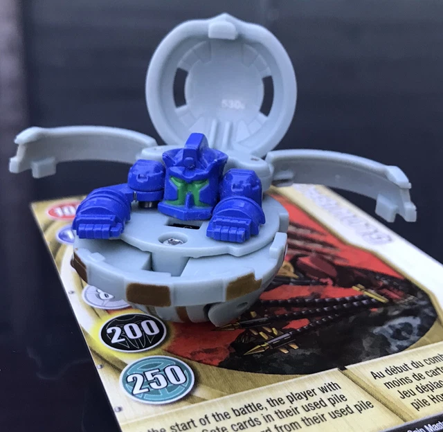 Bakugan Battle Brawlers Clear Hammer Gorem & Ability Card