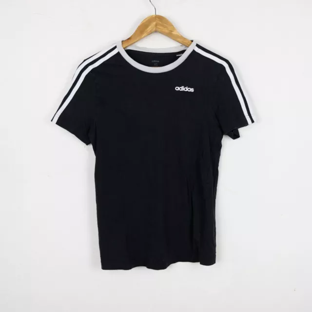 Maglia ADIDAS taglia XS Uomo Cotone Nera Sportiva Man T-shirt Manica Corta Logo