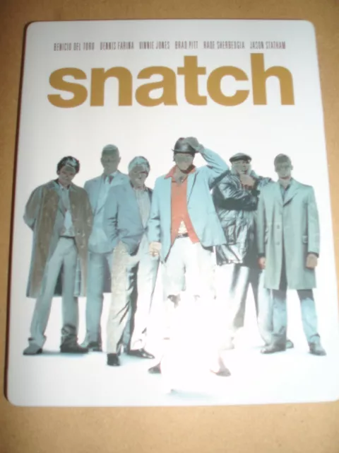 blu ray steelbook SNATCH + DVD