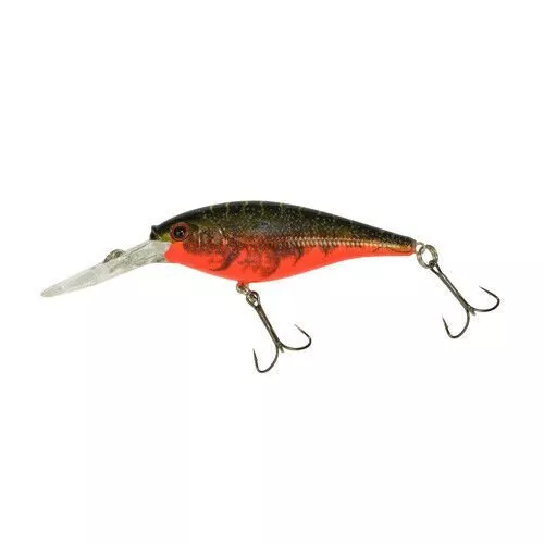 Berkley Flicker Shad Crankbait 2-3/4" #6 Hooks 5/16 Ounce Red Tiger 1202246