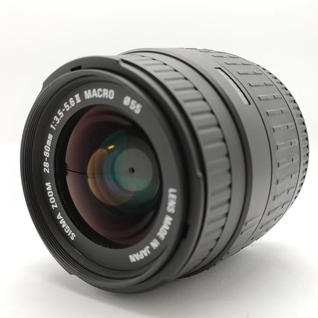 Objectif Sigma 28-80mm F/3.5-5.6 + Filtre Cokin Skylight 1A 62mm + Étui - Occasion
