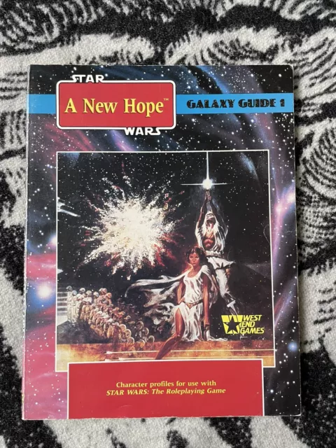 Star Wars -  A New Hope - Galaxy Guide 1  West End Games - RPG