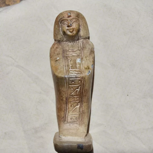 Rare Pharaonic Statue Of Ushabti - Ancient Egyptian Shabti Antiquie Hieroglyphic