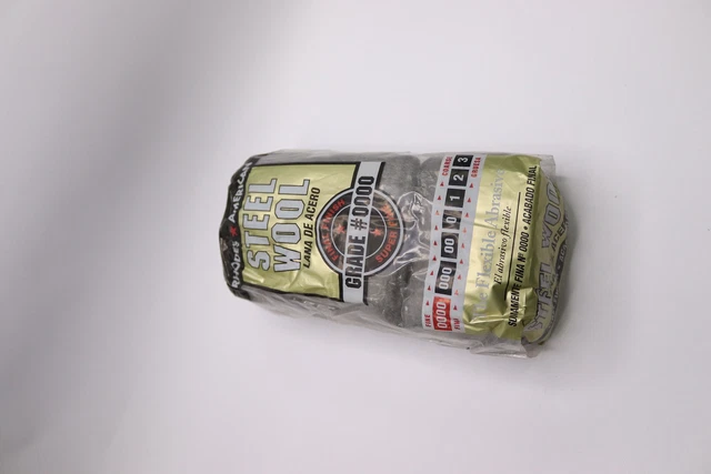 (12-Pk) Homax Steel Wool Super Fine Grade #0000 033873200000
