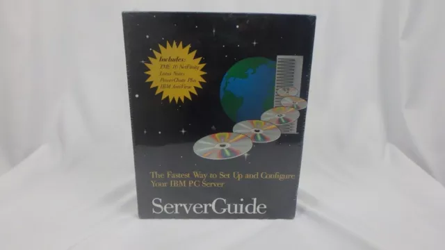 IBM Server Guide 1996 versión 3.01 TOTALMENTE NUEVO SELLADO