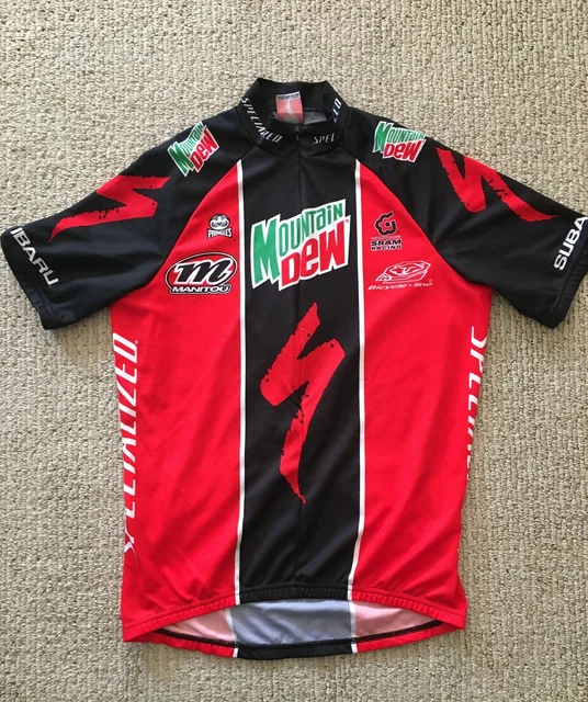 mountain dew cycling jersey