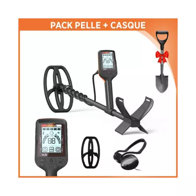 Détecteur QUEST X5 - Pelle + casque