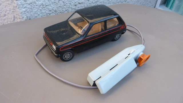 Jouet Mont-Blanc - Renault 5 Alpine Filoguidée - Blanche Occasion