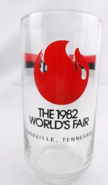 Wendy's Hamburger Glass Cup1982 World's Fair Knoxville, Tennessee