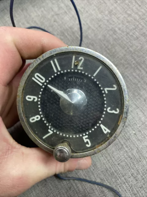 Vintage Westcox Dash Clock 55-56 Chevy, 58-62 Corvette