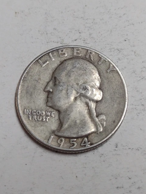 1954 S Washington Quarter