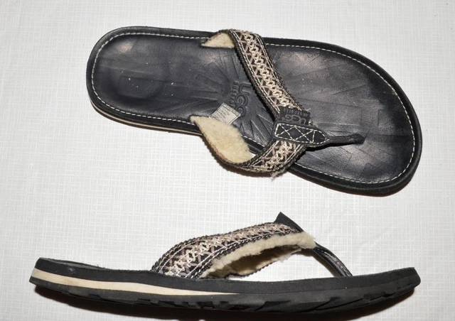 UGG TASMINA FLIP Flops Brand New Genuine Ugg Chestnut Size m l