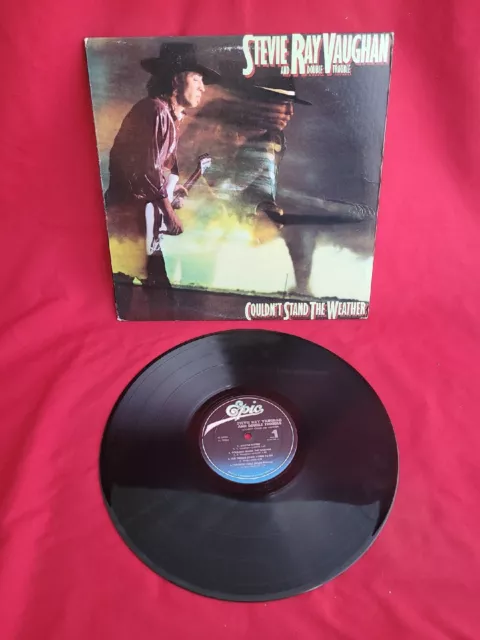 Stevie Ray Vaughan And Double Trouble Couldn't Stand The Weather LP Vinyl Record