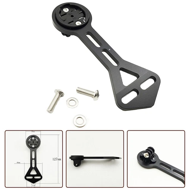 Support De Guidon KREMORV Pour Compteurs Garmin Edge Et Caméras GoPro – Alu Léger Et Solide