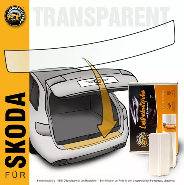 Film de Protection de la Peinture pour Skoda Enyaq IV - Film Transparent +