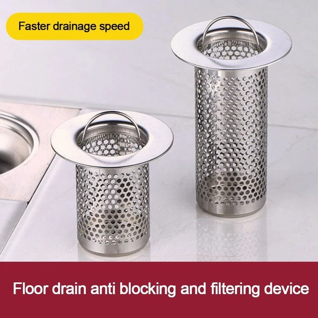 Anti-Pest Sink Strainer Food Hair Stopper  Kitchen Bathroom Toilet Tool