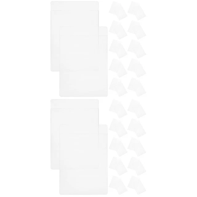 Porta Etichette Trasparente Dell'etichetta Di Plastica 8x21cm - Di 10 - Foto 9