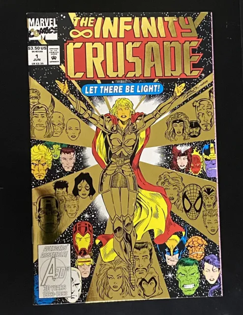 Infinity Crusade #1  ~ Jim Starlin Ron Lim ~ Marvel Comics 1993