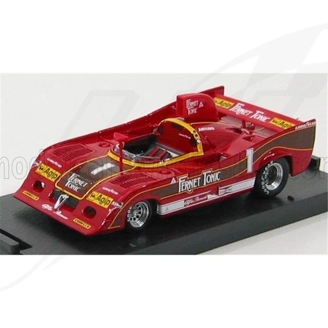 Brumm Alfa Romeo 33 Sc 12 Flower Cup 1977 N 1 Mercario Red 1:43 - R283