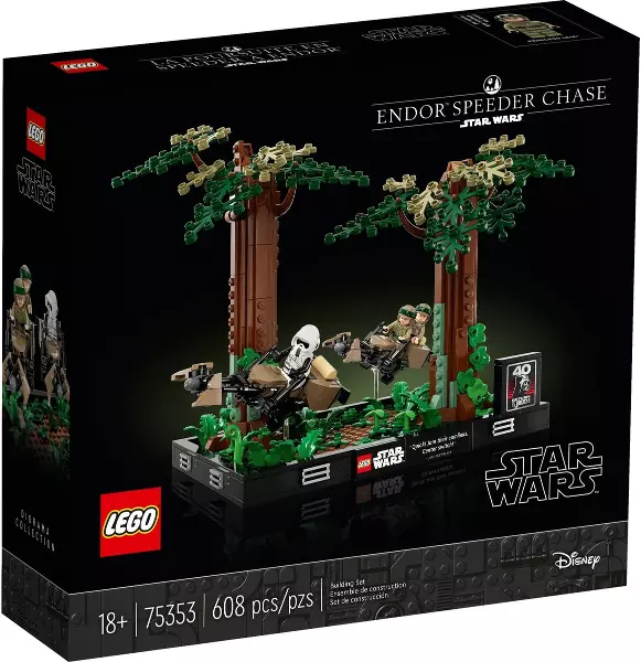 LEGO 75353 Star Wars Endor Speeder Chase Diorama - New, Sealed LEGO 75353 Star Wars Endor Speeder Chase Diorama - New, Sealed