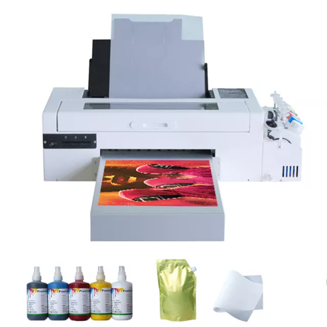 Impresora digital A3 L1800 DTF máquina de impresión de camisetas con software RIP
