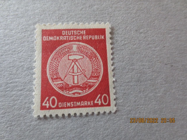 DDR Dienst MiNr 33y XI  postfrisch geprüft Schönherr