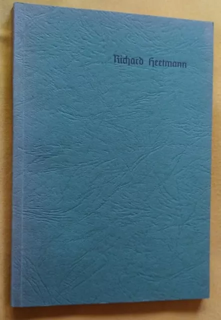 (Iserlohn-Letmathe) Richard Heetmann. Schoßier, 1960 (EA), sehr gut