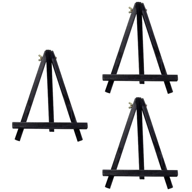 3x caballete carteles caballete caballete de madera Pro display pintar