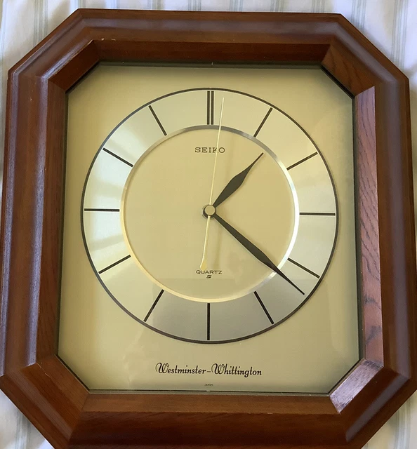 SEIKO QUARTZ WESTMINSTER - Whittington Chiming Wall Clock £20.00 ...