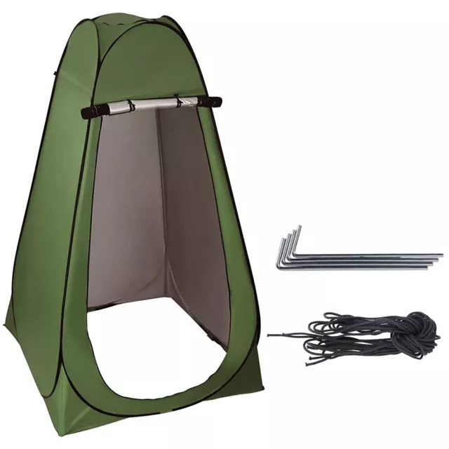6L Large Portable Toilet Potty Loo Caravan Picnic Instant Pop Up Camping Tent